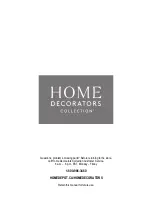 Предварительный просмотр 10 страницы Home Decorators Collection 1004669170 Assembly Instructions Manual