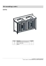 Предварительный просмотр 15 страницы Home Decorators Collection 1004669170 Assembly Instructions Manual