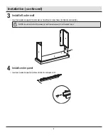 Предварительный просмотр 8 страницы Home Decorators Collection 1005202794 Assembly Instructions Manual