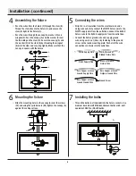 Preview for 6 page of Home Decorators Collection 1006 325 863 Use And Care Manual