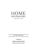 Предварительный просмотр 31 страницы Home Decorators Collection 1006152681 Manual