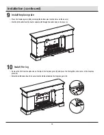 Предварительный просмотр 12 страницы Home Decorators Collection 1006295808 Assembly Instructions Manual