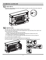 Предварительный просмотр 14 страницы Home Decorators Collection 1006295808 Assembly Instructions Manual