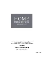 Предварительный просмотр 12 страницы Home Decorators Collection 1007 497 520 Use And Care Manual