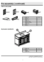 Предварительный просмотр 5 страницы Home Decorators Collection 1007358704 Assembly Instructions Manual