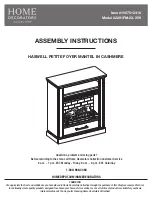 Предварительный просмотр 1 страницы Home Decorators Collection 1007512418 Assembly Instructions Manual