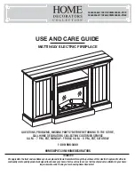 Home Decorators Collection 112265 Use And Care Manual preview