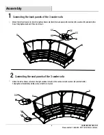 Предварительный просмотр 5 страницы Home Decorators Collection 161-298-SOF-SB Use And Care Manual