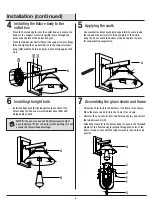 Preview for 6 page of Home Decorators Collection 17546 Use And Care Manual