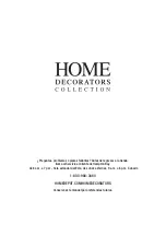 Предварительный просмотр 18 страницы Home Decorators Collection 17838 Use And Care Manual