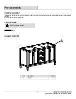 Предварительный просмотр 5 страницы Home Decorators Collection 19043-V60-CG Assembly Instructions Manual