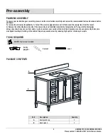 Предварительный просмотр 5 страницы Home Decorators Collection 19043-VS49-WT Assembly Instructions Manual