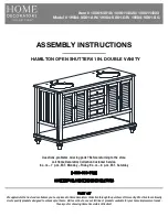 Предварительный просмотр 1 страницы Home Decorators Collection 19084-VS61-AW Assembly Instructions Manual