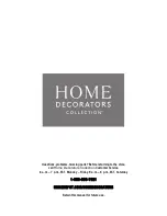 Предварительный просмотр 8 страницы Home Decorators Collection 19084-VS61-AW Assembly Instructions Manual