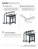 Предварительный просмотр 6 страницы Home Decorators Collection 19111-VS31-NB Assembly Instructions Manual