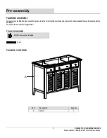 Предварительный просмотр 5 страницы Home Decorators Collection 19115-V48-LG Assembly Instructions Manual