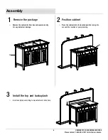 Предварительный просмотр 6 страницы Home Decorators Collection 19115-V48-LG Assembly Instructions Manual