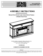 Предварительный просмотр 1 страницы Home Decorators Collection 205975797 Assembly Instructions Manual