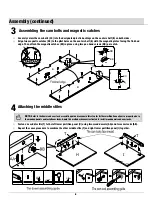 Preview for 6 page of Home Decorators Collection 207000440 Assembly Instructions Manual