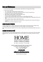 Предварительный просмотр 16 страницы Home Decorators Collection 207000471 Assembly Instructions Manual