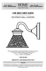 Home Decorators Collection 273 628 Use And Care Manual preview