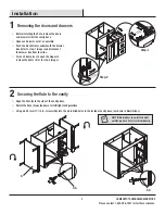 Предварительный просмотр 5 страницы Home Decorators Collection 30663 Assembly Instructions Manual