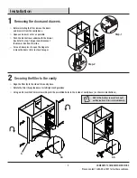 Предварительный просмотр 5 страницы Home Decorators Collection 30761 Assembly Instructions Manual