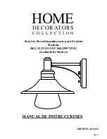 Preview for 9 page of Home Decorators Collection 322-921 Instruction Manual