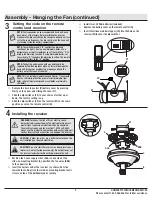 Preview for 9 page of Home Decorators Collection 51504 Use And Care Manual