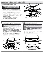 Предварительный просмотр 10 страницы Home Decorators Collection 52-PORT Use And Care Manual