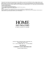 Предварительный просмотр 13 страницы Home Decorators Collection 52-PORT Use And Care Manual