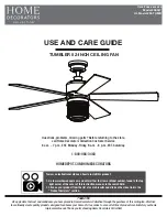 Home Decorators Collection 52-TUMB Use And Care Manual preview