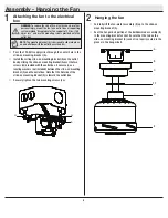 Preview for 8 page of Home Decorators Collection 52-TUMB Use And Care Manual