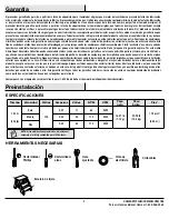 Preview for 18 page of Home Decorators Collection 52-TUMB Use And Care Manual