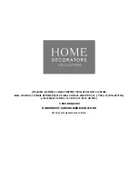 Preview for 30 page of Home Decorators Collection 52-TUMB Use And Care Manual