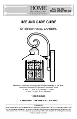 Home Decorators Collection 592 082 Use And Care Manual preview