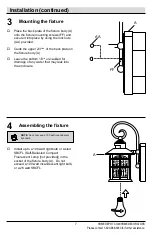 Preview for 7 page of Home Decorators Collection 592 082 Use And Care Manual