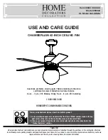 Home Decorators Collection 59242 Use And Care Manual preview