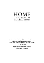 Preview for 19 page of Home Decorators Collection 765477 Use And Care Manual