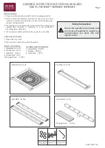 Предварительный просмотр 1 страницы Home Decorators Collection 9467810417 Assembly Instructions