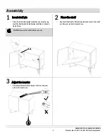 Предварительный просмотр 5 страницы Home Decorators Collection AC B 2609-29 Assembly Instructions Manual