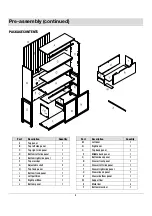 Предварительный просмотр 4 страницы Home Decorators Collection Appleton 1004489666 Use And Care Manual