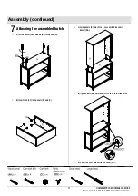 Предварительный просмотр 11 страницы Home Decorators Collection Appleton 1004489666 Use And Care Manual