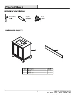 Предварительный просмотр 10 страницы Home Decorators Collection ATAVT3122 Use And Care Manual