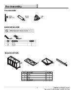 Предварительный просмотр 3 страницы Home Decorators Collection ATAVT6122 Use And Care Manual