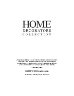 Предварительный просмотр 18 страницы Home Decorators Collection ATAVT6122 Use And Care Manual