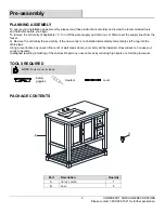 Предварительный просмотр 5 страницы Home Decorators Collection BANKSIDE 21075-VS37-WT Assembly Instructions Manual