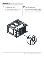 Предварительный просмотр 6 страницы Home Decorators Collection BANKSIDE 21075-VS37-WT Assembly Instructions Manual