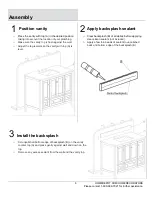 Предварительный просмотр 6 страницы Home Decorators Collection BEVERLY 20303-VS43EC-AT Assembly Instructions Manual