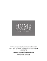 Предварительный просмотр 8 страницы Home Decorators Collection BEVERLY 20303-VS43EC-AT Assembly Instructions Manual